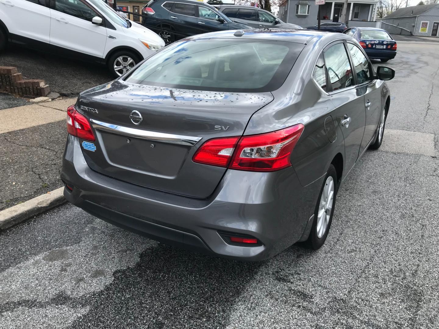 2019 Gray /Gray Nissan Sentra S (3N1AB7AP5KY) with an 1.8 V4 engine, Automatic transmission, located at 577 Chester Pike, Prospect Park, PA, 19076, (610) 237-1015, 39.886154, -75.302338 - Photo#3